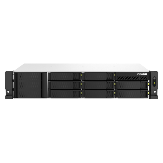 Obrázok pre QNAP TS-873AeU-RP NAS Rack (2U) Ryzen Embedded V1500B 4 GB DDR4 0 TB QuTS hero Černá