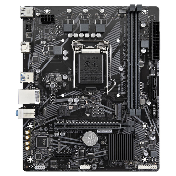 Obrázok pre Gigabyte H510M K V2 (rev. 1.0) Intel H470 Express LGA 1200 (Socket H5) Micro ATX