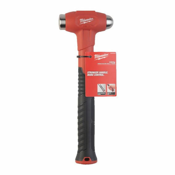 Obrázok pre MILWAUKEE RECOILLESS HAMMER WITH BALL NOSE 450g