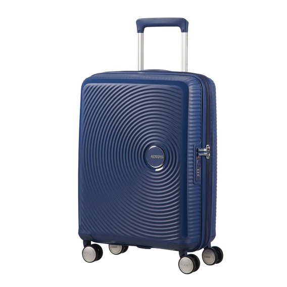 Obrázok pre American Tourister Spinner Expandable Kufr Tvrdá Námořnická modrá 35,5 l Polypropylen (PP)