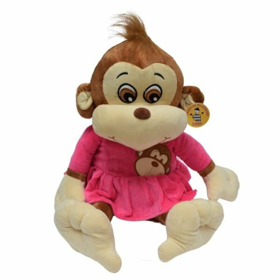 Obrázok pre Monkey mascot in a dress large 55cm 04046 DEEF