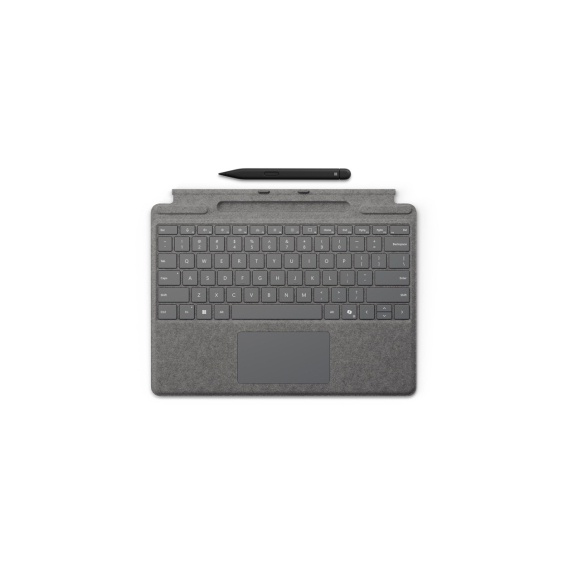 Obrázok pre Microsoft Surface Pro Keyboard with Slim Pen for Business QWERTZ Německý Microsoft Cover port Platinová