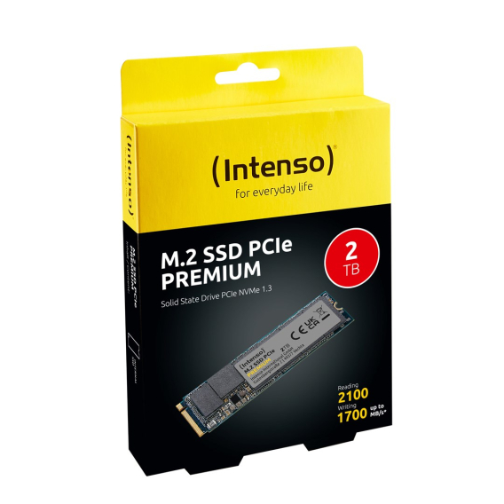 Obrázok pre Intenso 3835470 SSD disk 2 TB M.2 PCI Express 3.0 NVMe 3D NAND