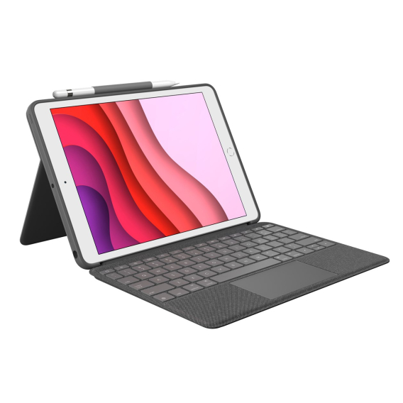 Obrázok pre Logitech Combo Touch QWERTZ Německý Smart Connector Grafit