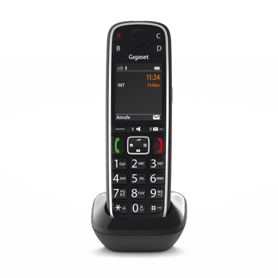 Obrázok pre Gigaset E720HX Analog/DECT telefon Identifikace volajícího Černá