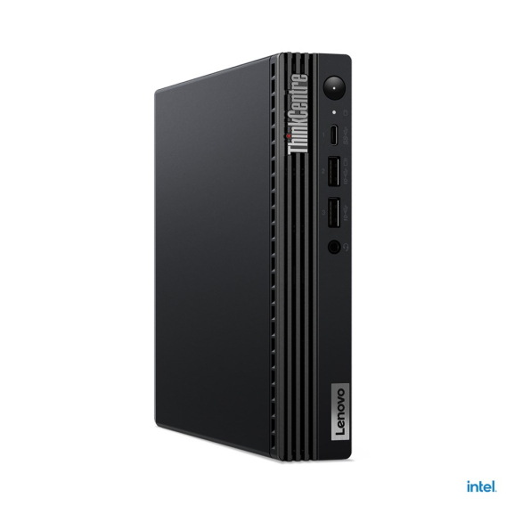 Obrázok pre Lenovo ThinkCentre M70q Gen 4 Intel® Core™ i3 i3-13100T 8 GB DDR4-SDRAM 256 GB SSD Windows 11 Pro Tiny PC Černá