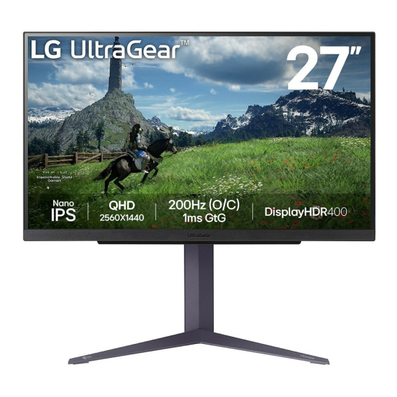 Obrázok pre LG 27GS85Q-B počítačový monitor 68,6 cm (27") 2560 x 1440 px Quad HD Černá