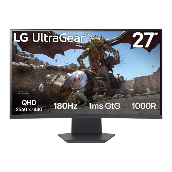 Obrázok pre LG 32GS60QC-B počítačový monitor 80 cm (31.5") 2560 x 1440 px Quad HD Černá