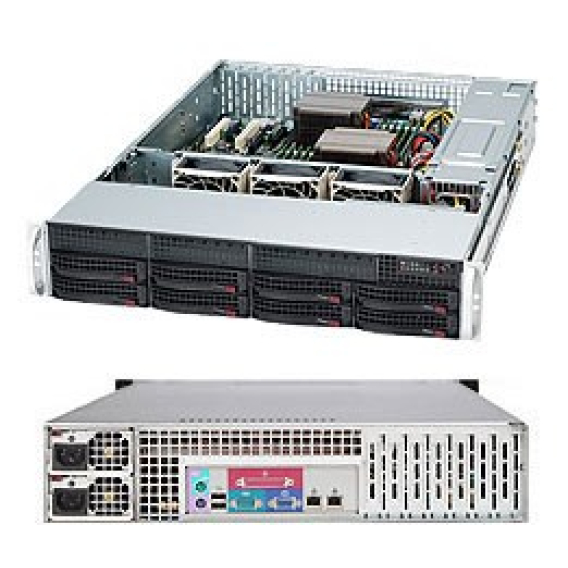 Obrázok pre Supermicro SuperChassis 825TQC-R1K03LPB Skříň Černá 1000 W