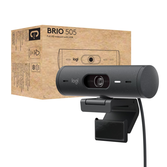 Obrázok pre Logitech Brio 505 webkamera 4 MP 1920 x 1080 px USB Černá