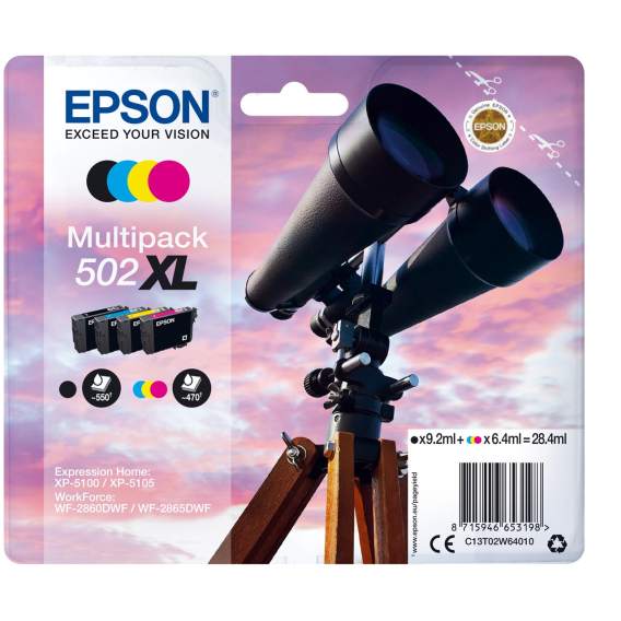 Obrázok pre Epson Multipack 4-colours 502XL Ink