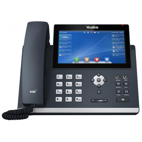 Obrázok pre Yealink SIP-T48U IP telefon Šedá LED Wi-Fi