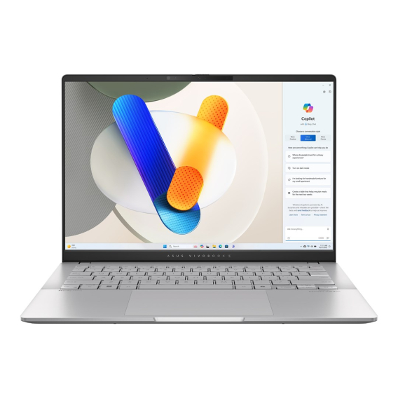 Obrázok pre ASUS Vivobook S 14 OLED M5406NA-QD087W Ryzen 5 7535HS 14“ WUXGA 16 GB LPDDR5X 1 TB SSD AMD Radeon Graphics Windows 11 Cool silver