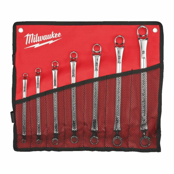 Obrázok pre MILWAUKEE DOUBLE BENT WRENCH 75° SET - 7 pcs.