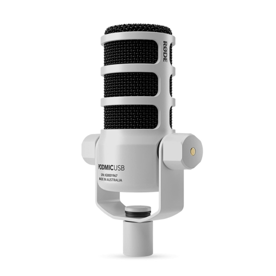 Obrázok pre RØDE PodMic USB White - dynamický mikrofon pro podcasting