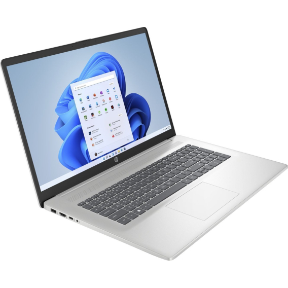 Obrázok pre HP 17-CN4033CL Intel Core 5 120U Notebook 17,3“ Full HD 16 GB DDR4-SDRAM 512 GB SSD Wi-Fi 6 (802.11ax) Windows 11 Home Silver Nový / Repack