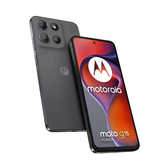 Obrázok pre Motorola moto g15 power 17,1 cm (6.72") Dual SIM Android 15 4G USB typu C 8 GB 256 GB 6000 mAh Šedá