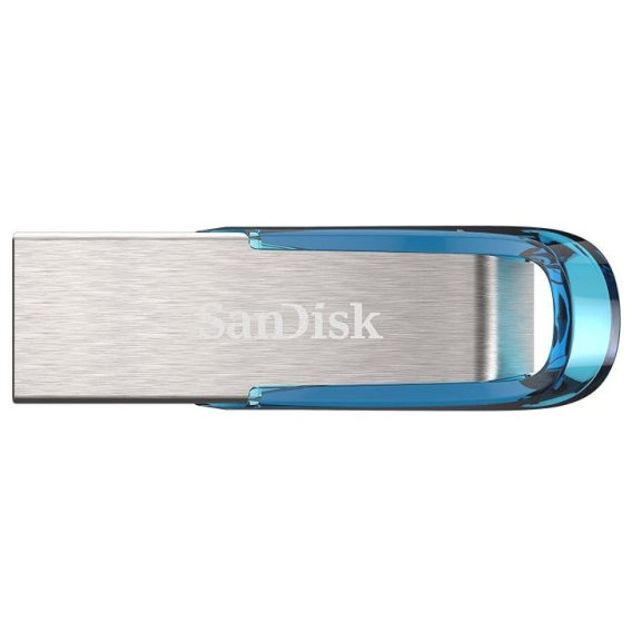 Obrázok pre SanDisk Ultra Flair USB paměť 64 GB USB Typ-A 3.2 Gen 1 (3.1 Gen 1) Modrá, Stříbrná