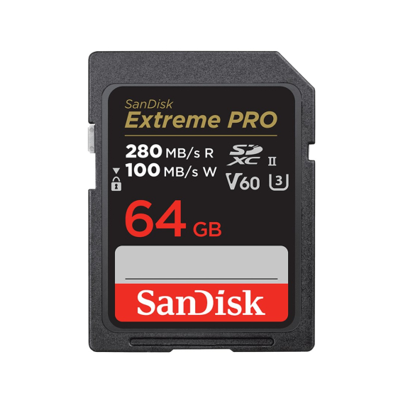 Obrázok pre SanDisk SDSDXEP-064G-GN4IN paměťová karta 64 GB SDXC UHS-II Třída 10