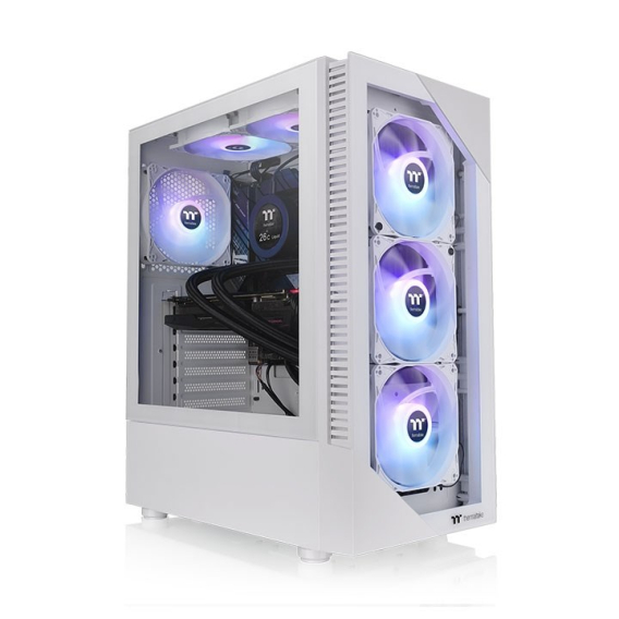 Obrázok pre Thermaltake View 200 TG Snow ARGB Midi Tower Bílá