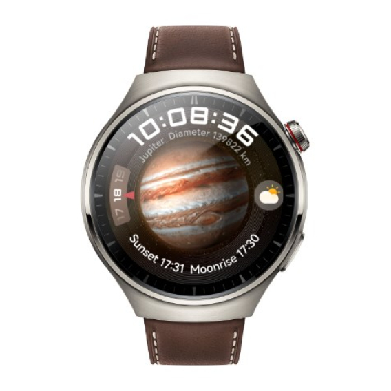 Obrázok pre Huawei WATCH 4 Pro 3,81 cm (1.5") AMOLED 48 mm Digitální 466 x 466 px Dotyková obrazovka Stříbrná Wi-Fi GPS