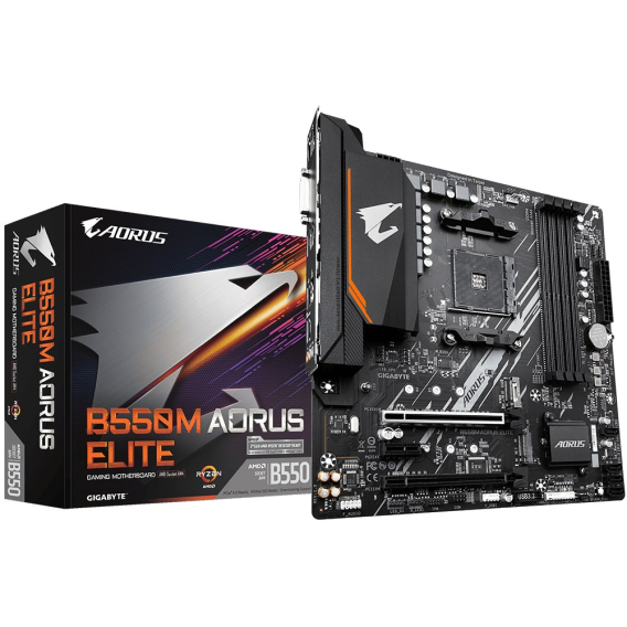 Obrázok pre Gigabyte B550M AORUS ELITE Socket AM4 Micro ATX AMD B550