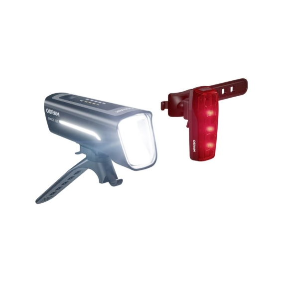 Obrázok pre Bike Lamp LEDs BIKE RACE, light color: white/red