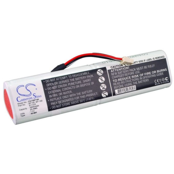 Obrázok pre Battery for Fluke BP-190 7.2V 3600mAh NiMh