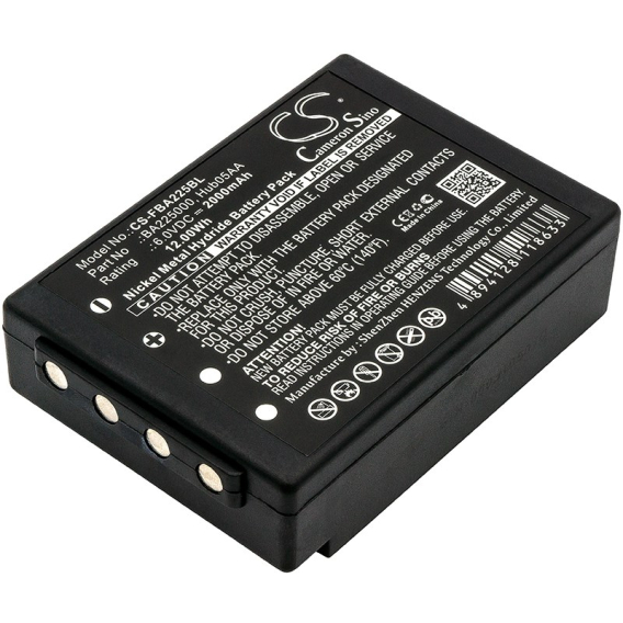 Obrázok pre Battery for HBC BA225030 6V2000mAh FUB5 replacement