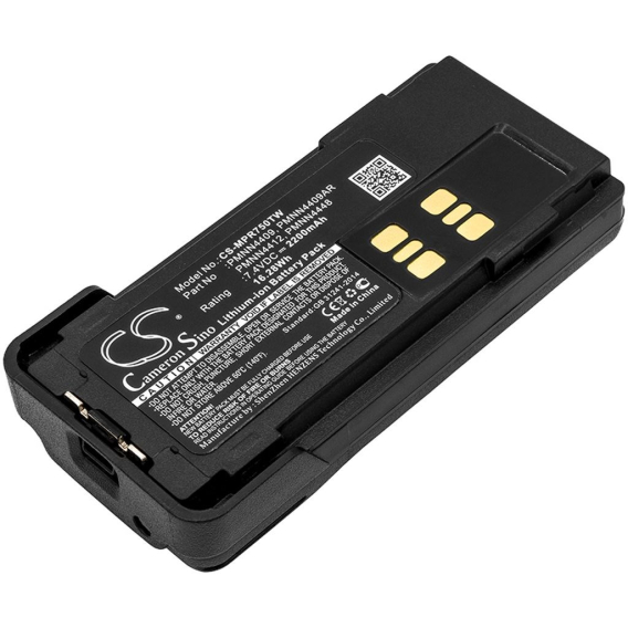 Obrázok pre Battery for MOTOROLA 7.4V 2200mAh Li-ion - replacement for DP4000/DP4600