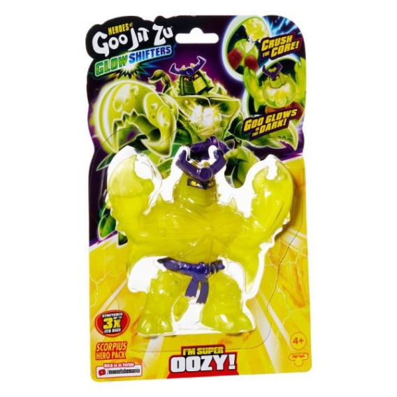 Obrázok pre Goo Jit Zu - Glow Shifters Action Figure - Scorpius