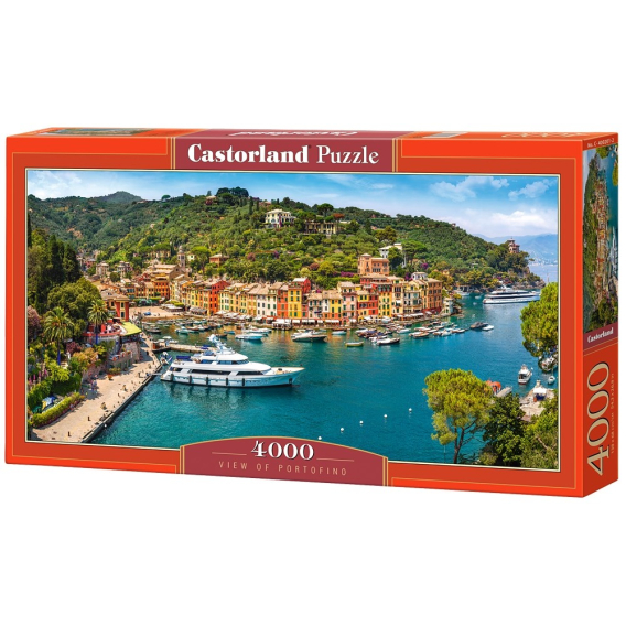 Obrázok pre Castorland View of Portofino 4000 pcs Puzzle 4000 kusů Město