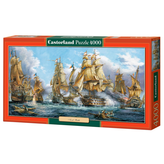 Obrázok pre Castorland Naval Battle 4000 pcs Puzzle 4000 kusů Lodě