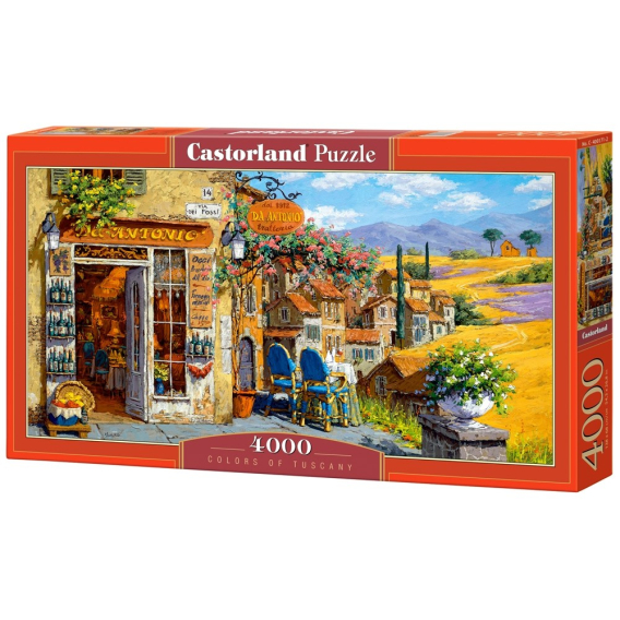 Obrázok pre Castorland Colors of Tuscany 4000 pcs Puzzle 4000 kusů Město