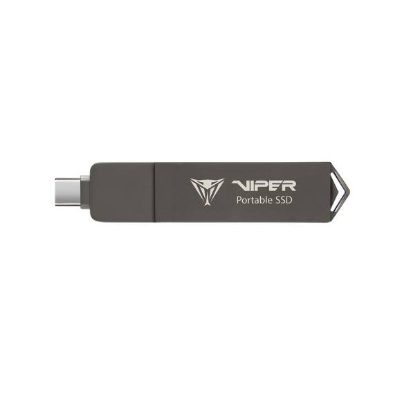 Obrázok pre Externí přenosný disk SSD Patriot Viper PVP30 Duo Compact 1TB 1000MB/s USB A+C 3.2 Gen2 (PVP301TB28UDG)
