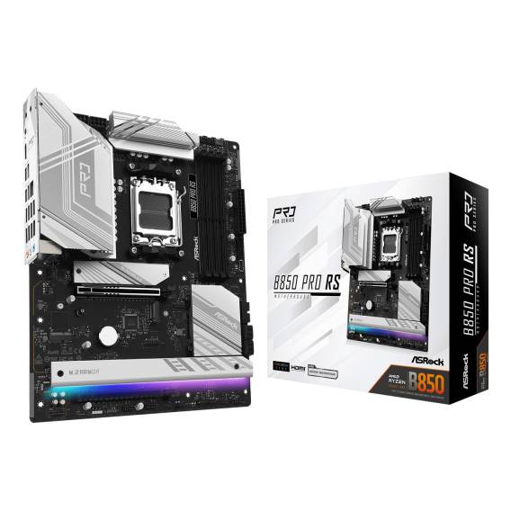 Obrázok pre Asrock B850 Pro RS AMD B850 Zásuvka AM5 ATX