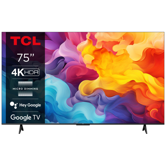 Obrázok pre TCL P655 75P655 televizor 190,5 cm (75") 4K Ultra HD Smart TV Wi-Fi Černá