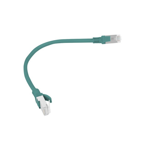 Obrázok pre PATCHCORD KAT.6 UTP 0.25M ZIELONY FLUKE PASSED LANBERG 10-PACK