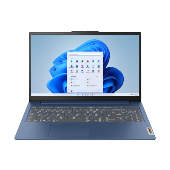 Obrázok pre Lenovo IdeaPad Slim 3 15IAH8 Laptop 39,6 cm (15.6") Full HD AG Intel® Core™ i5 i5-12450H 16 GB LPDDR5-SDRAM 512 GB SSD Wi-Fi 6 (802.11ax) Windows 11 Home Modrá