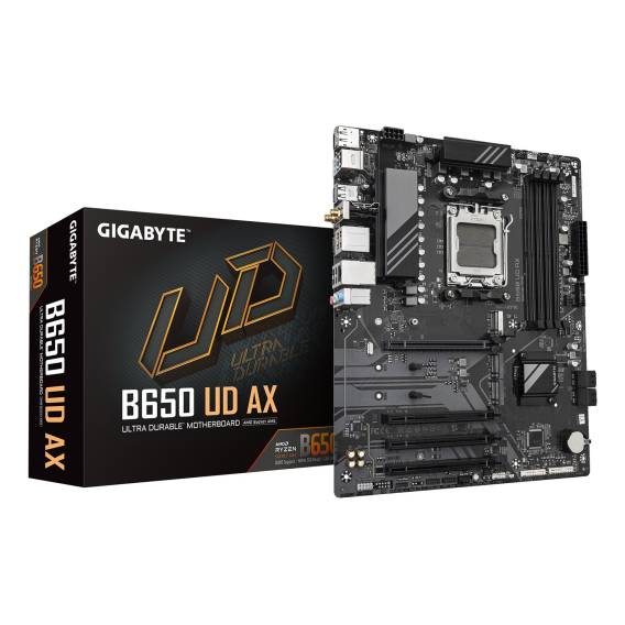 Obrázok pre GIGABYTE B650 UD AX základní deska AMD B650 Zásuvka AM5 ATX