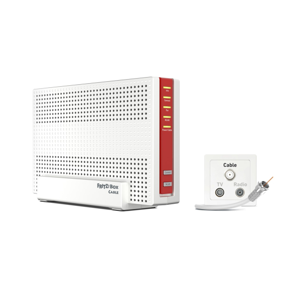 Obrázok pre FRITZ!Box 6690 bezdrátový router Gigabit Ethernet Dvoupásmový (2,4 GHz / 5 GHz) Bílá