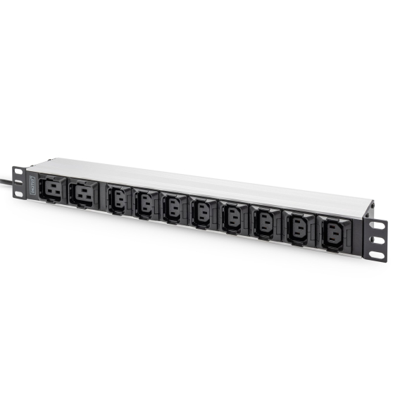 Obrázok pre Digitus DN-95427 napěťová distribuční jednotka (PDU) 10 AC zásuvky / AC zásuvek 1U