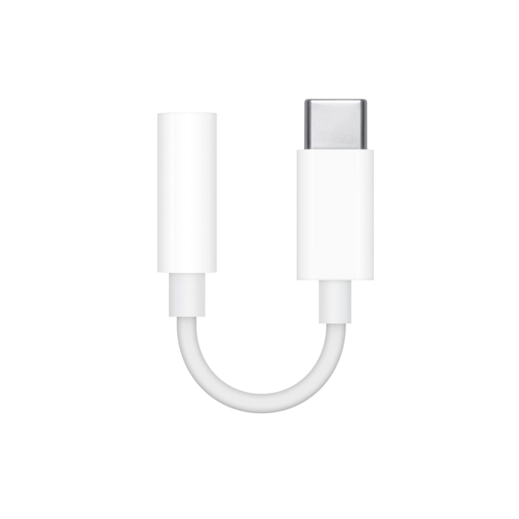 Apple MW2Q3ZM/A audio kabel USB-C 3.5mm Bílá Obrázok pre Apple MW2Q3ZM/A audio kabel USB-C 3.5mm Bílá
