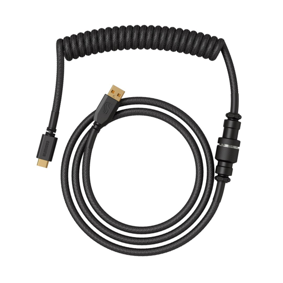 Obrázok pre Glorious Gaming GLO-KB-ACC-CBL-COIL-PBLK Kabel pro myš/klávesnici Černá 1,4 m