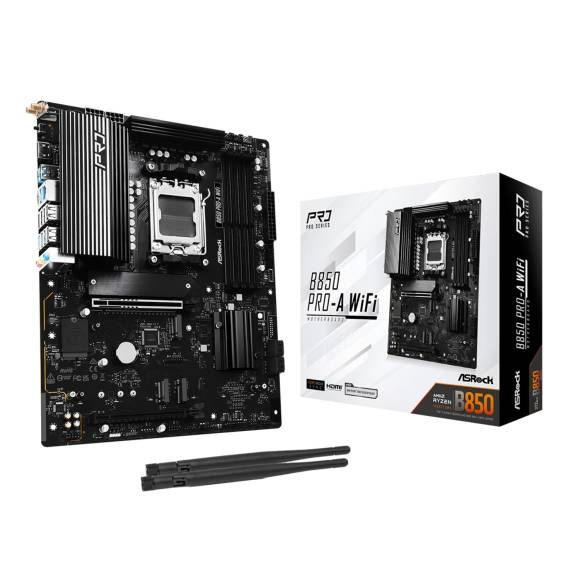 Obrázok pre Asrock B850 Pro-A WiFi AMD B850 Zásuvka AM5 ATX