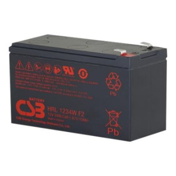 Obrázok pre CSB Battery Battery 12V 9Ah 34W Pb F2 | HRL1234W