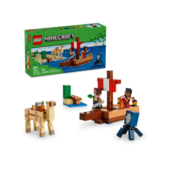 Obrázok pre LEGO MINECRAFT 21259 Plavba pirátské lodi