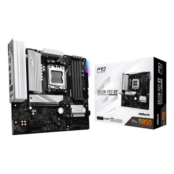 Obrázok pre Asrock B850M Pro RS AMD B850 Zásuvka AM5 Micro ATX