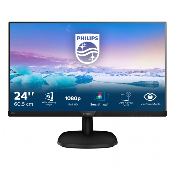 Obrázok pre Philips V Line Full HD LCD monitor 243V7QJABF/00
