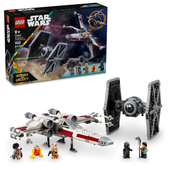 Obrázok pre LEGO STAR WARS 75393 TIE Fighter & X-Wing Mash-up